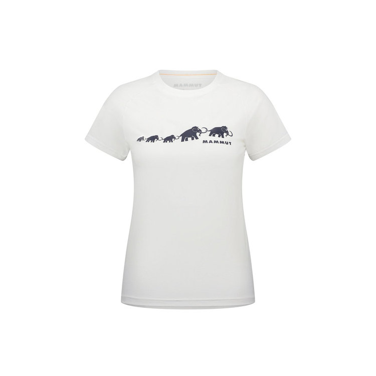 QD ロゴ プリント Tシャツ アジアンフィット white PRT3