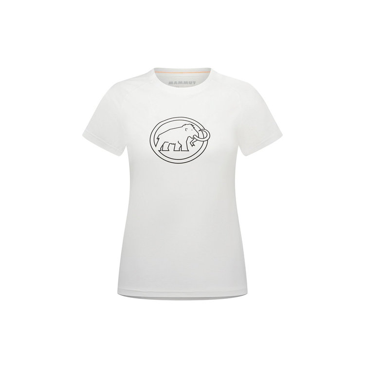 QD ロゴ プリント Tシャツ アジアンフィット white PRT4