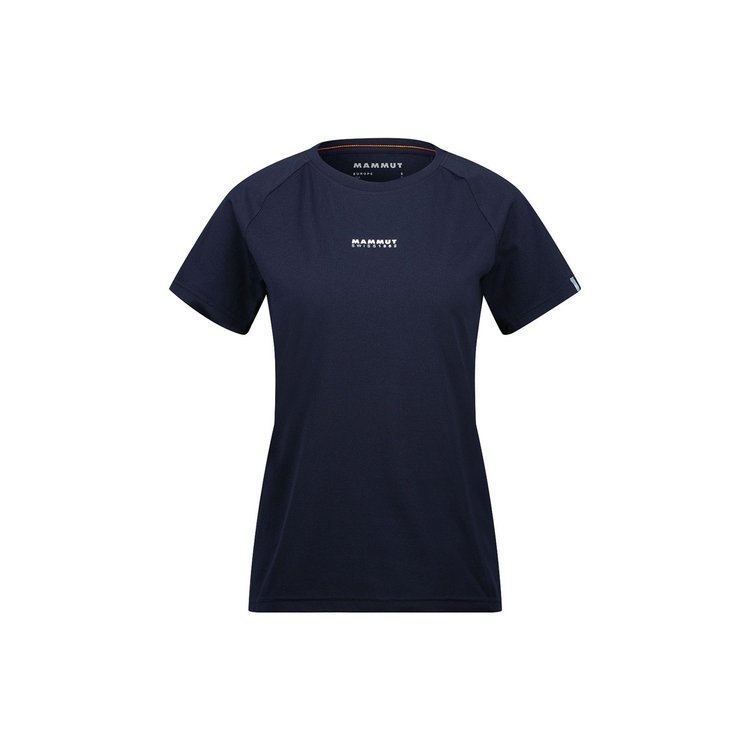 QD ロゴ プリント Tシャツ アジアンフィット marine PRT1