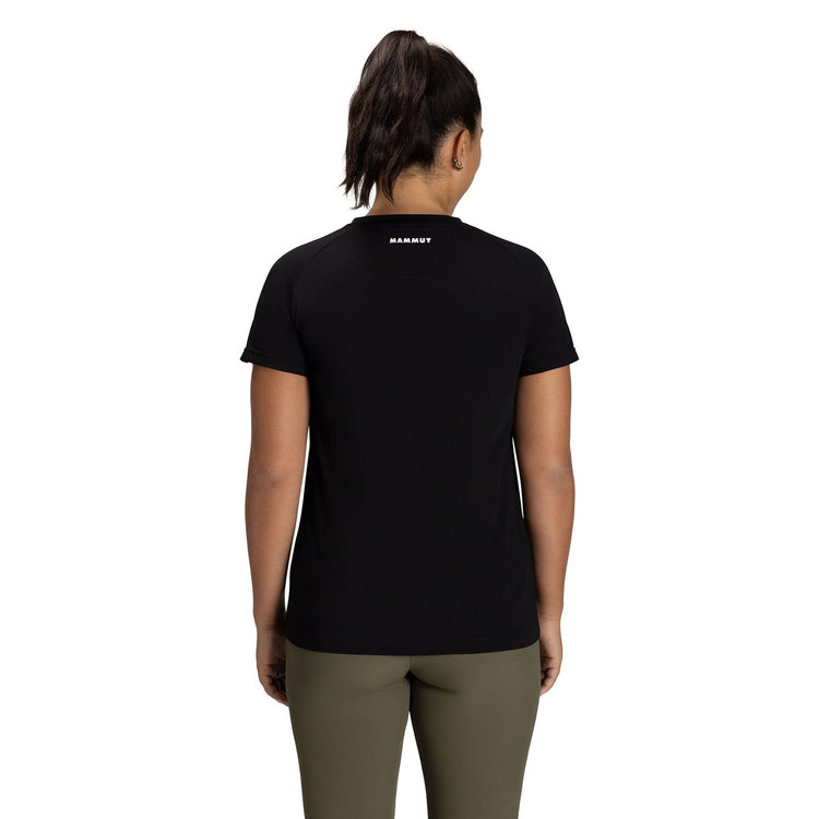 QD ロゴ プリント Tシャツ アジアンフィット black PRT2