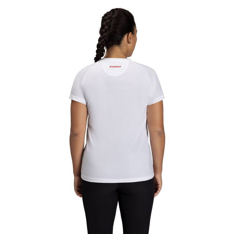 QD ロゴ プリント Tシャツ アジアンフィット white PRT2