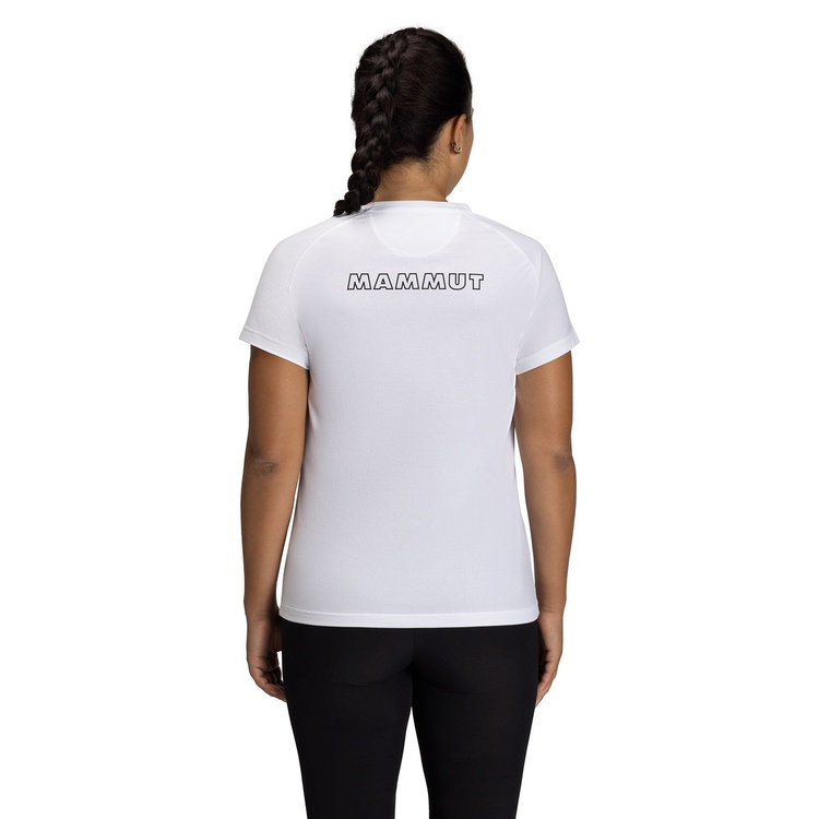 QD ロゴ プリント Tシャツ アジアンフィット white PRT4