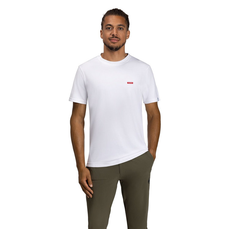 マムート エッセンシャル Tシャツ アジアンフィット white PRT2