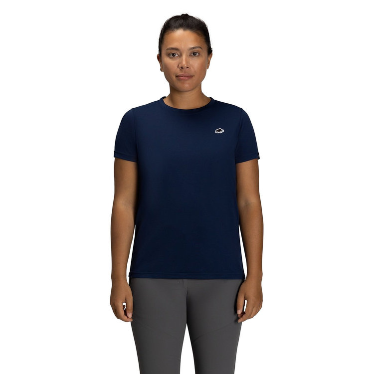 マムート エッセンシャル Tシャツ アジアンフィット marine PRT1
