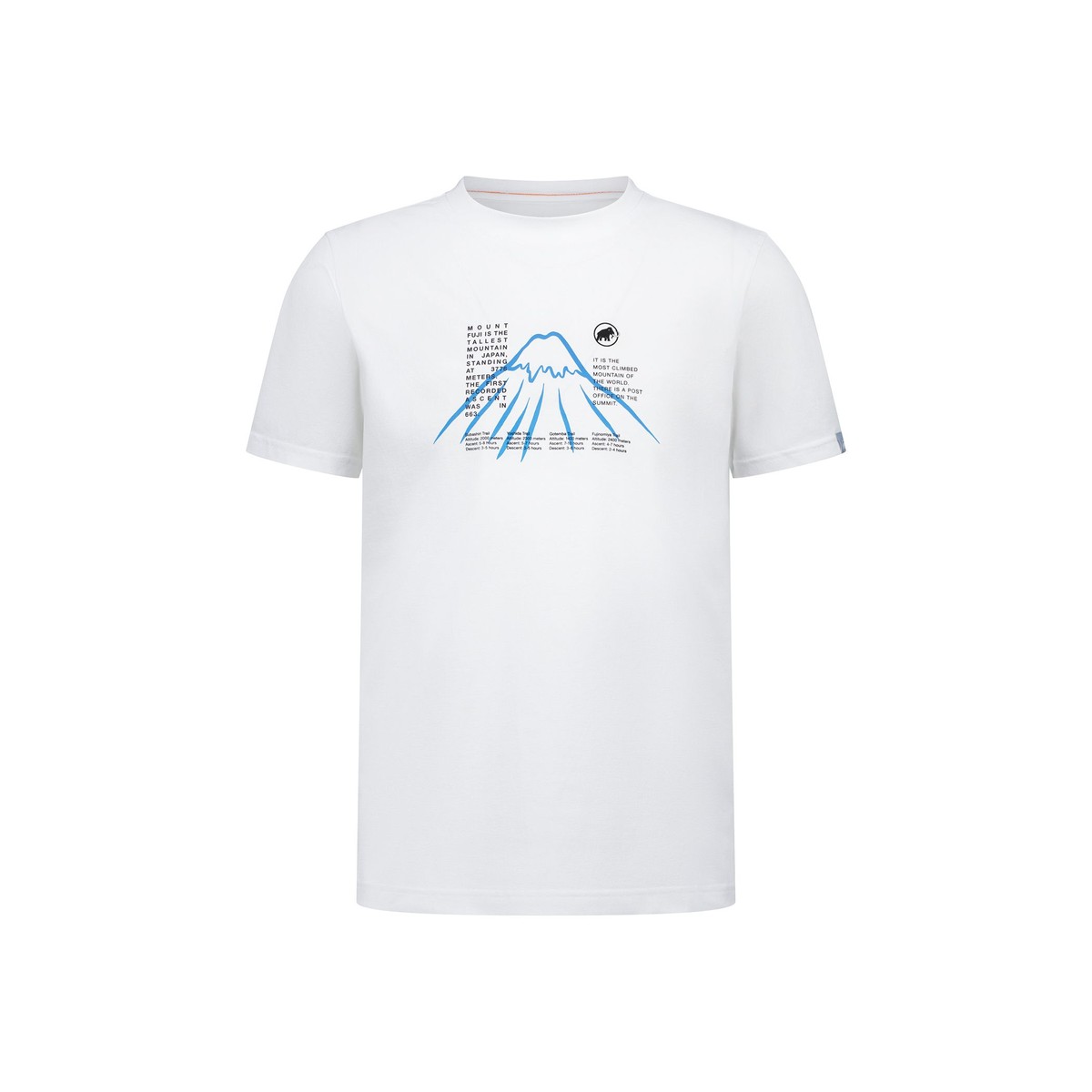 QD 富士山 プリント Tシャツ アジアンフィット（QD Fujiyama Print T