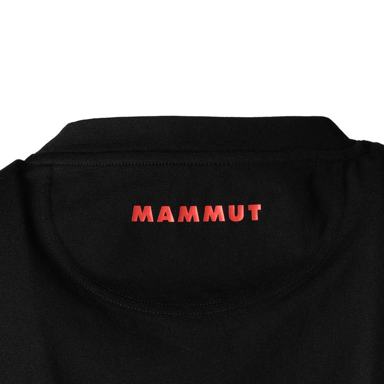 QD 富士山 プリント Tシャツ アジアンフィット black