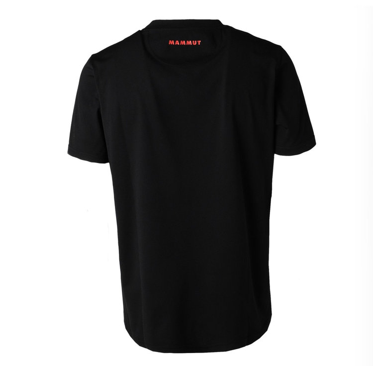 QD 富士山 プリント Tシャツ アジアンフィット black