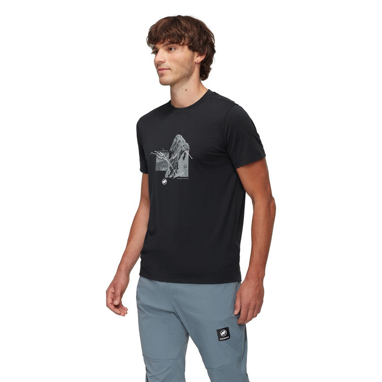 マウンテン Tシャツ 4208m black