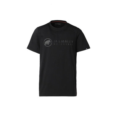 QD ロゴ プリント Tシャツ アジアンフィット プレミアムブラック