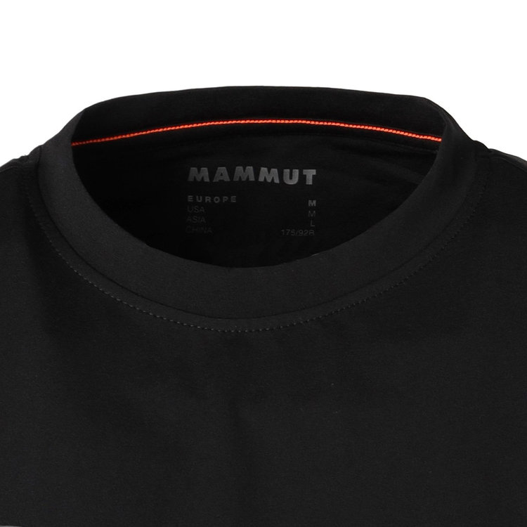 QD ロゴ プリント Tシャツ アジアンフィット プレミアムブラック black PRT1