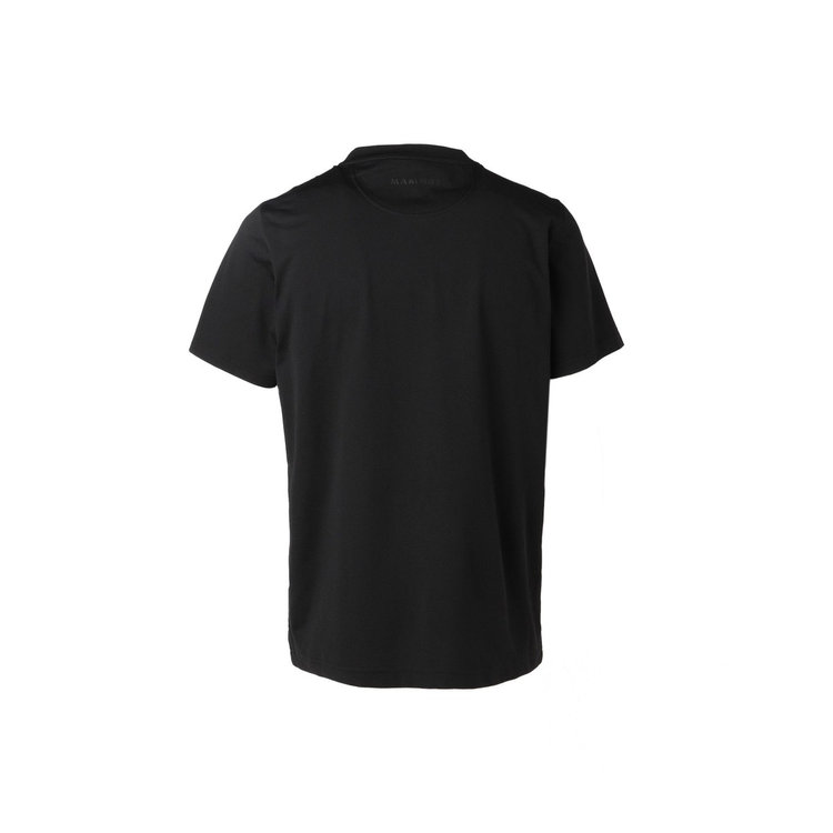 QD ロゴ プリント Tシャツ アジアンフィット プレミアムブラック black PRT1