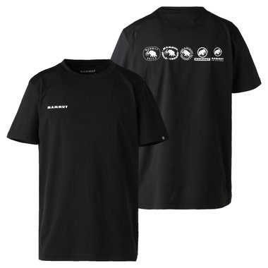 QD ロゴ ヒストリー P1 プリント Tシャツ アジアンフィット
