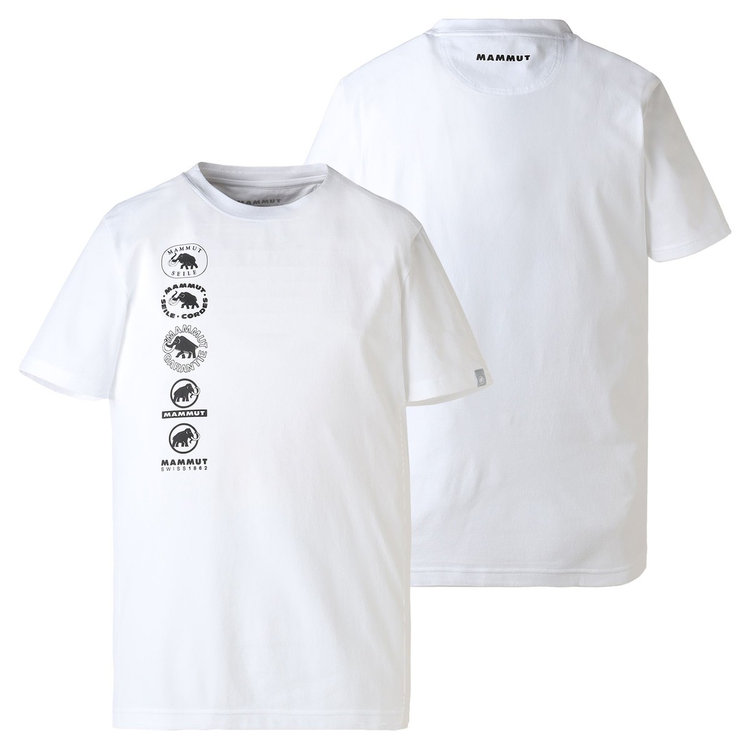 QD ロゴ ヒストリー P2 プリント Tシャツ アジアンフィット