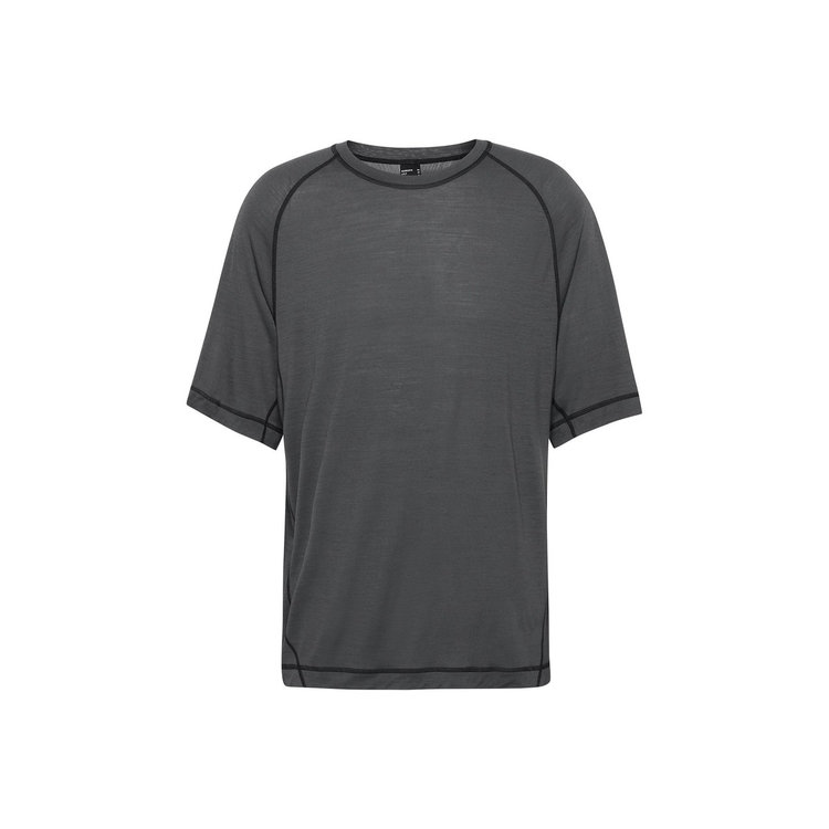 ハイキング パトロール × マムート ツリーウール ファーストレイヤー Tシャツ gabbro