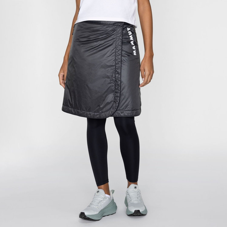 キルティング インサレーション ラップスカート アジアンフィット black-gabbro