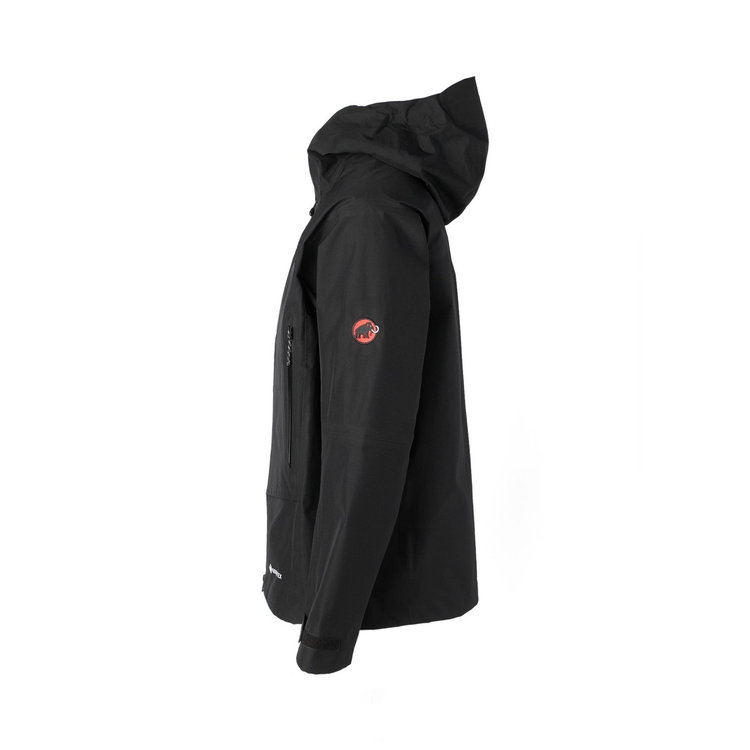 アルパイン ガイド ハードシェル フーデッド ジャケット アジアンフィット  クラシック black