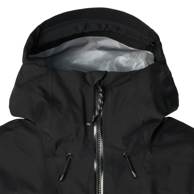 アルパイン ガイド ハードシェル フーデッド ジャケット アジアンフィット  クラシック black