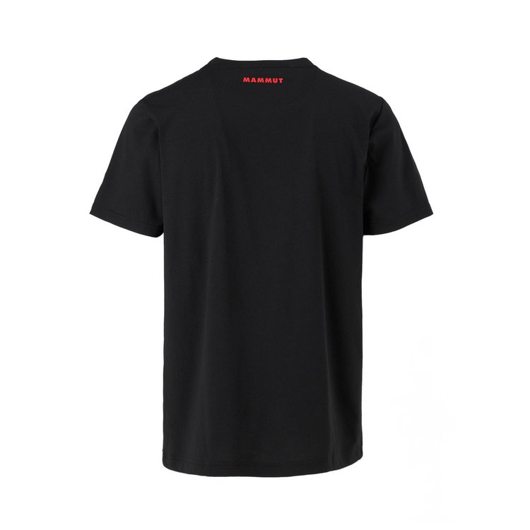 QD ロゴ プリント P1 Tシャツ アジアンフィット  クラシック black