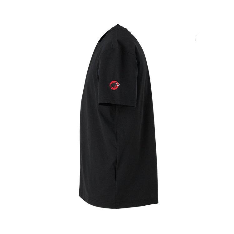 QD ロゴ プリント P1 Tシャツ アジアンフィット  クラシック black