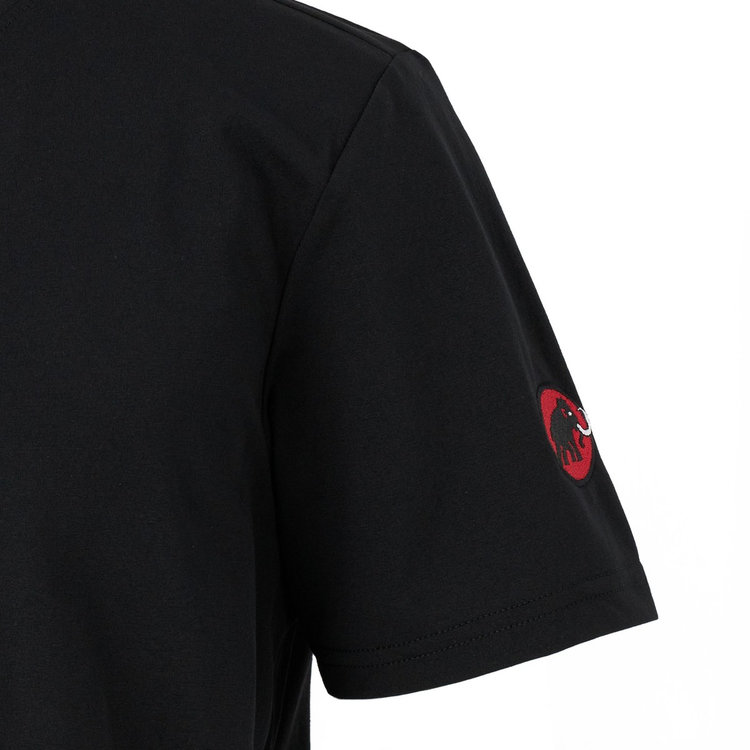 QD ロゴ プリント P1 Tシャツ アジアンフィット  クラシック black