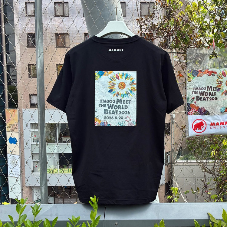 QD ロゴ プリント Tシャツ 2.0 MSE アジアンフィット black