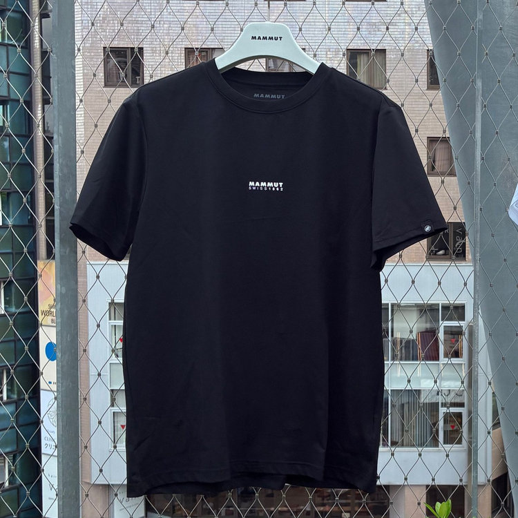 QD ロゴ プリント Tシャツ 2.0 MSE アジアンフィット black