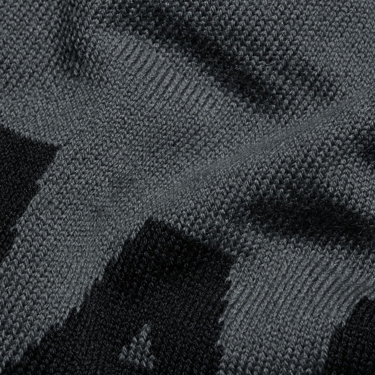 マムート ロゴ ビーニー steel-black