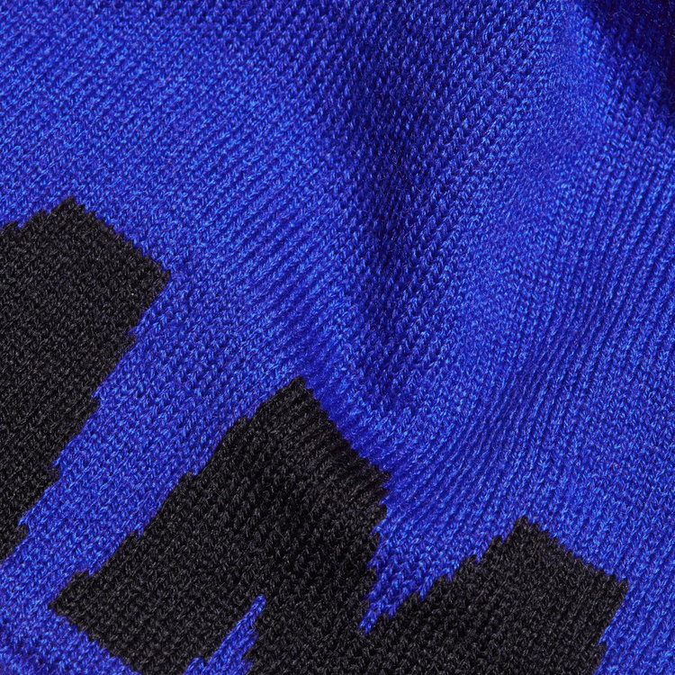 マムート ロゴ ビーニー eiger blue-black