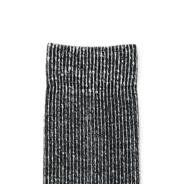 ハイキング フルクッション クルー ソックス JP black-white