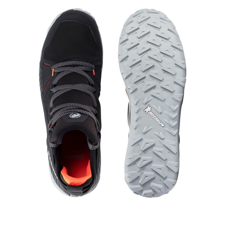 センティス プロ ウォータープルーフ black-vibrant orange