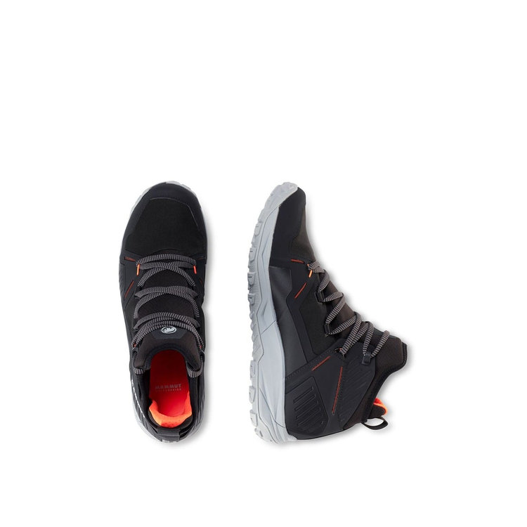センティス プロ ウォータープルーフ black-vibrant orange