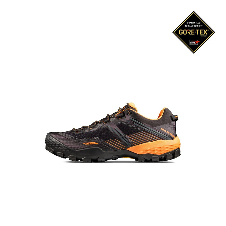 デュカン 2 ロー ゴアテックス black-dark tangerine