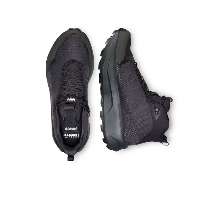 エナジー マウンテン ミッド ゴアテックス black-dark steel