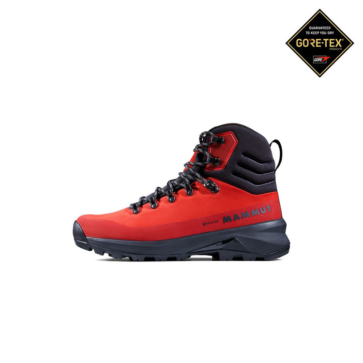 デュカン 3 ハイ レザー ゴアテックス mammut red-black