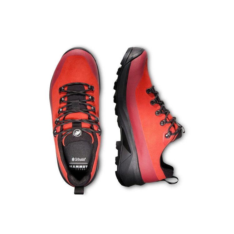 デュカン ３ ロー レザー ゴアテックス mammut red-black