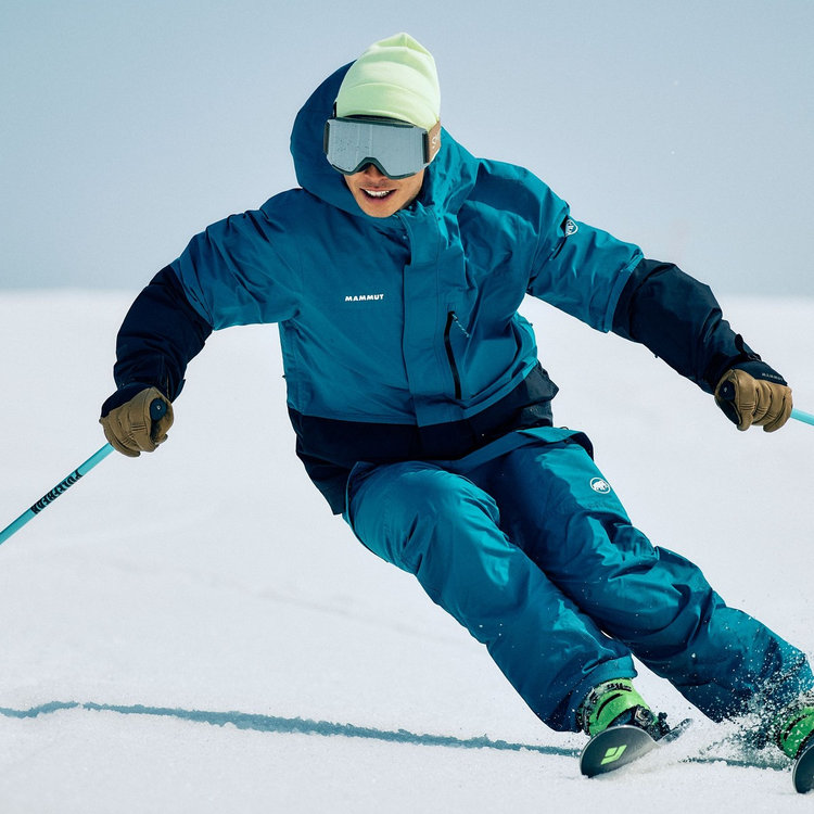 フォール ライン ハードシェル サーモ フーデッド ジャケット アジアンフィット deep teal-black