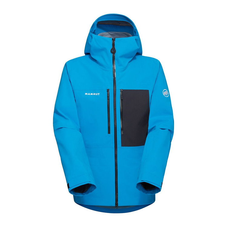 ストーニー ハードシェル フーデッド ジャケット アジアンフィット glacier blue-black