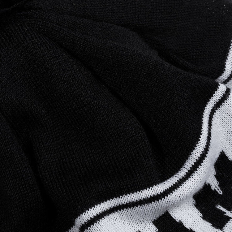 ピークス　ビーニー black-white