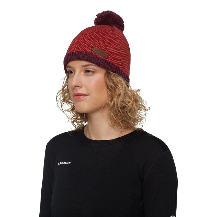 スノー ビーニー vin-mammut red