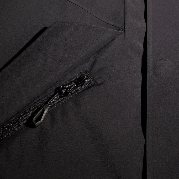 フローバーグ ハードシェル サーモ フーデッド コート アジアンフィット black