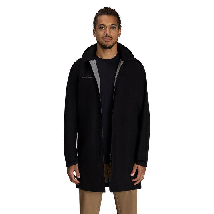 ゴアテックス ユーティリティ ハードシェル コンバーチブル コート アジアンフィット black