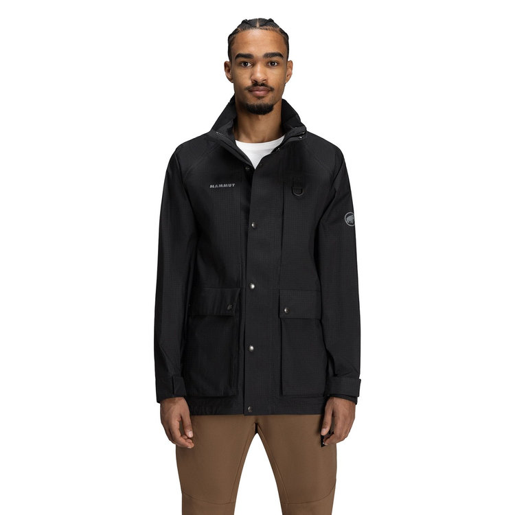 エクスプローラー ジップイン ハードシェル ジャケット アジアンフィット black