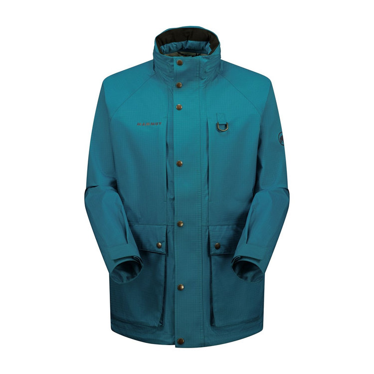 エクスプローラー ジップイン ハードシェル ジャケット アジアンフィット deep teal