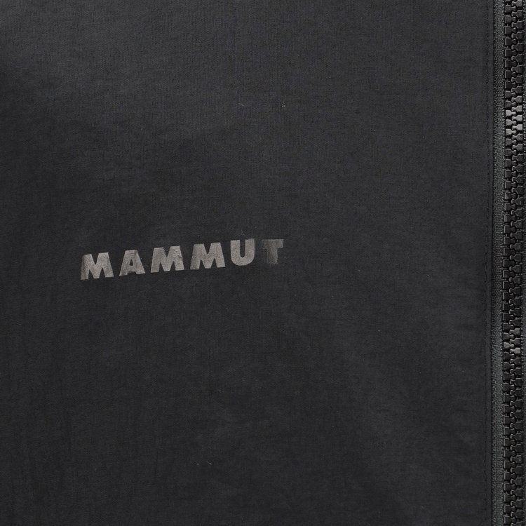 ハイキング ウィンドブレーカー フーデッド ジャケット アジアンフィット black