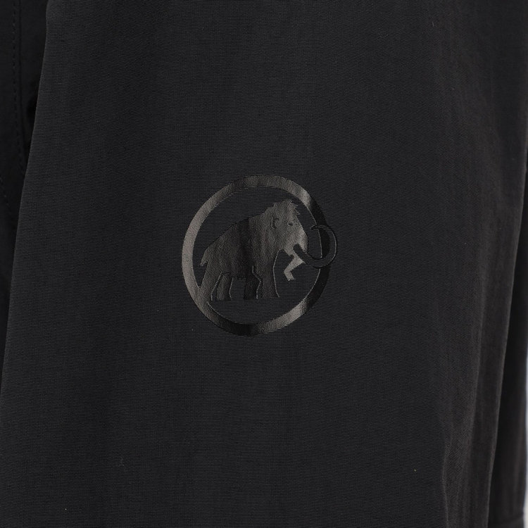 ハイキング ウィンドブレーカー フーデッド ジャケット アジアンフィット black