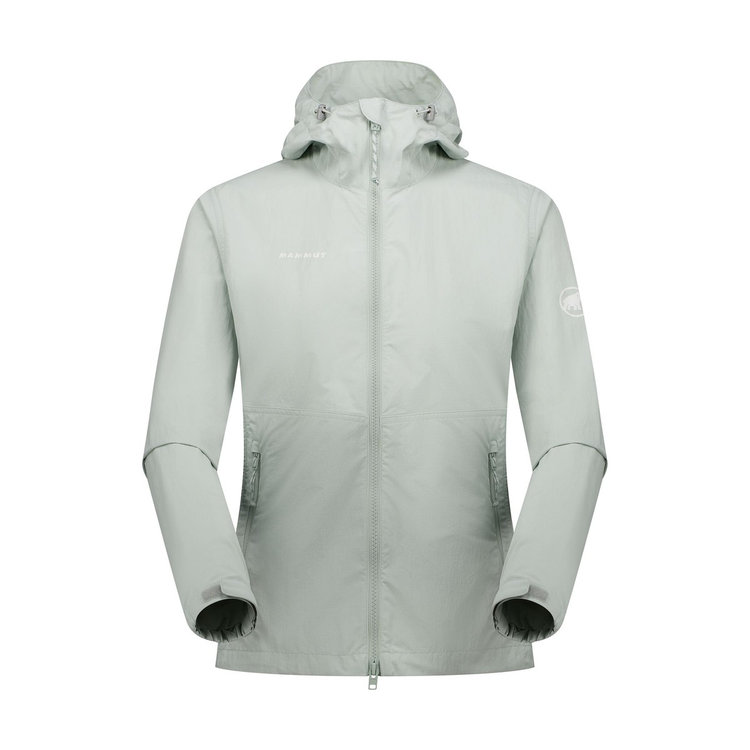 ハイキング ウィンドブレーカー フーデッド ジャケット アジアンフィット