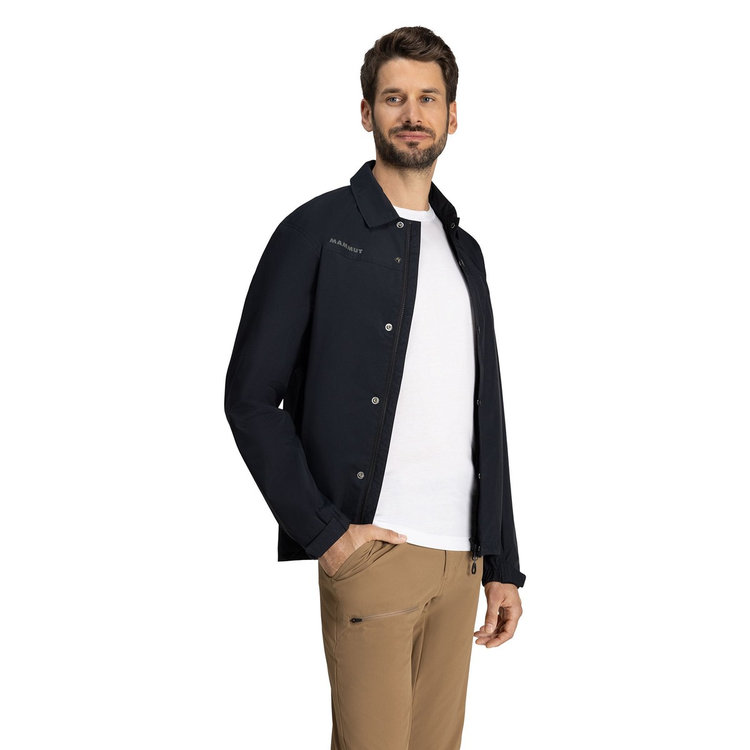 ユーティリティ コーチ ジャケット アジアンフィット black