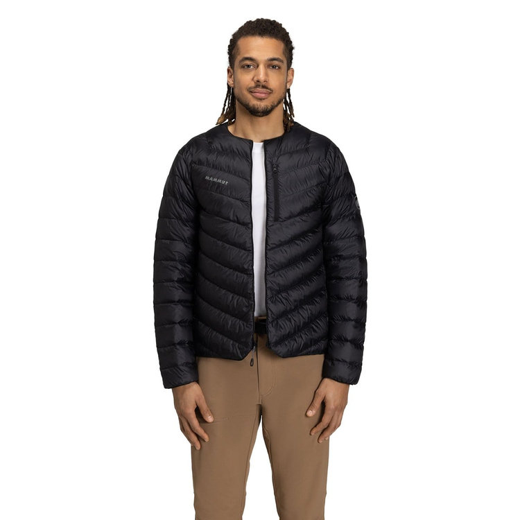 セオン インサレーション カーディガン アジアンフィット black-black