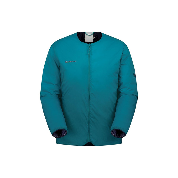 セオン インサレーション カーディガン アジアンフィット deep teal-marine