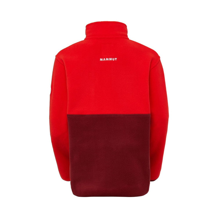 ウェイマーカー ミッドレイヤー ハーフジップ プル mammut red-dark mammut red